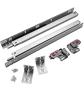 21'' Rockler Centerline Lifetime Soft-Close Undermount Drawer Slides