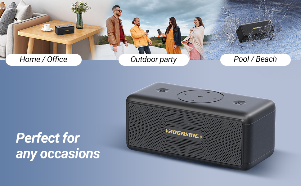 Portable bluetooth speakers