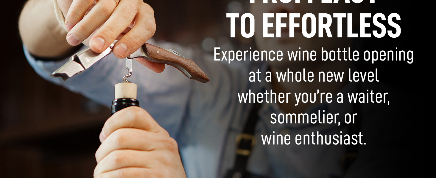 corkscrew bottle opener