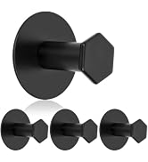 SAYAYO Adhesive Hooks for Hanging Coat, Hat, Robe, Brushes, Stick on Towel Hooks for Bathroom Kit...