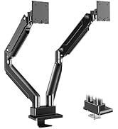 MOUNT PRO Dual Monitor Stand for Up to 44 lbs Ultrawide Screens Max 49 Inch, Heavy Duty Monitor A...