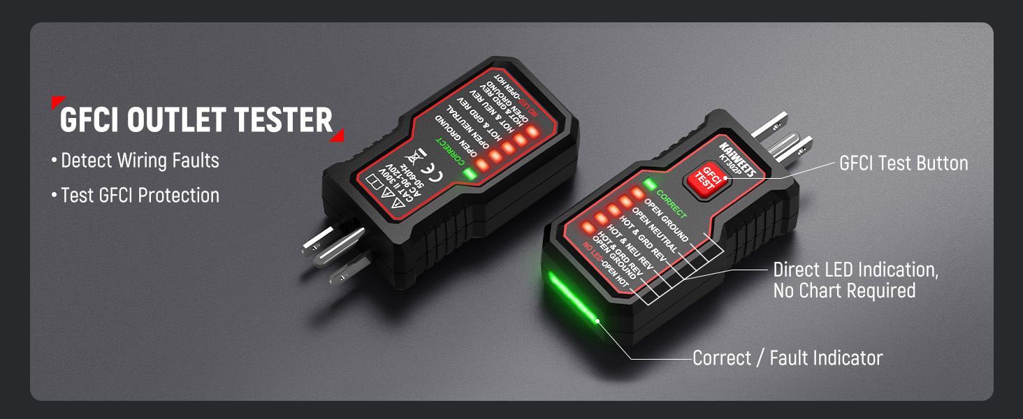 GFCI OUTLER TESTER