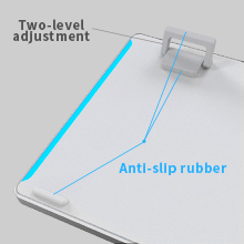 adjustment leg and anti-slip rubber