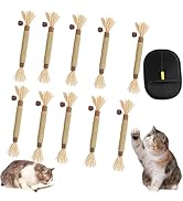 Gugliet Natural Silvervine Dental Sticks, Silvervine Sticks for Cats, Cat Silver Vine Chewing Sti...