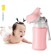 ONEDONE Portable Urinal for Kids 17 OZ Pee Bottle with Clean Brush Travel Urinal for Kids Baby Ch...