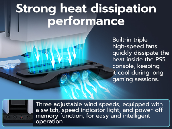 Strong heat dissipation performance