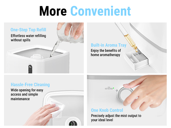 top fill cool mist humidifier