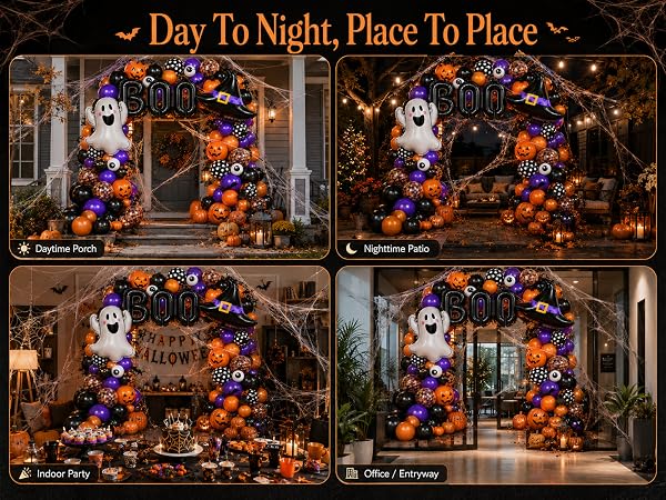 halloween balloon arch kit
