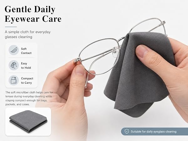 glasses microfiber cloth