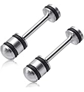 2 Pcs LS Barbell Aluminum Oil Diverter ls Barbell fits for GM Gen III &amp; IV Engines LS1 LS2 LS3 LQ...