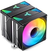 Jonsbo CR3000 ARGB Dual-Tower CPU Cooler,120mm/4.7in Dual-Fan Radiator,7 Against Gravity High Hea...