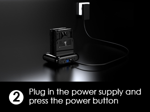 WAVLINK Dual Bay Hard Drive Docking Station