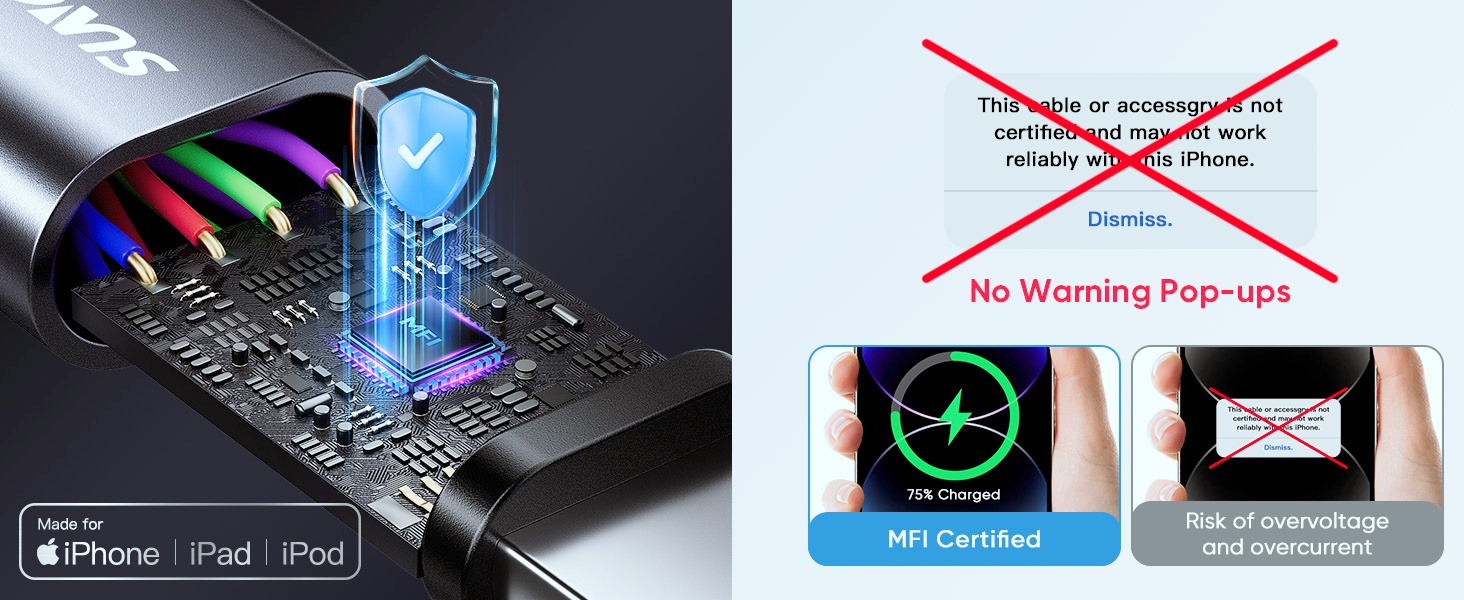 coiled lightning cable