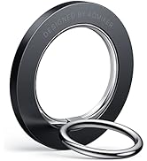 Aomiker Magnetic Phone Ring Holder for MagSafe - Phone Ring Grip [Inner Ring 360° Rotation & Supe...