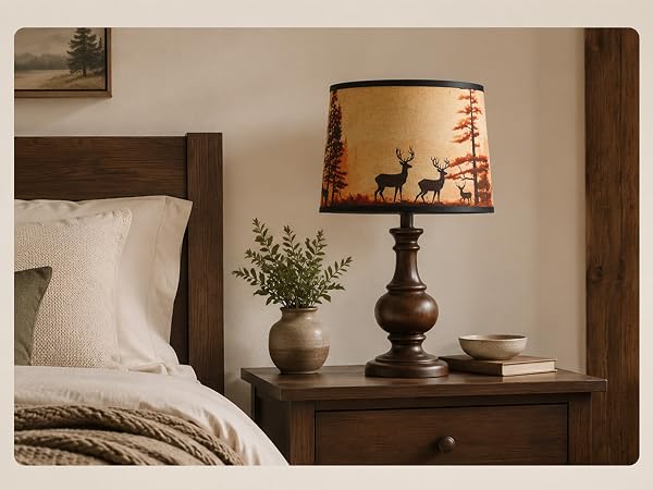 rustic cabin lamps shades