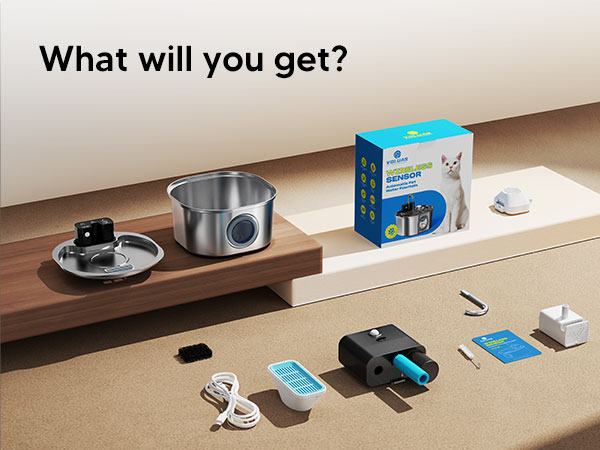 wireless cat water fountain