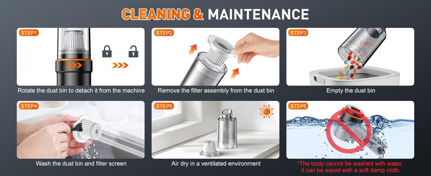 handheld vacuum cleaner