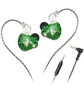 Yeabomy Wired Gaming Earbuds,QKZ AK6 PRO in Ear Monitors, Deep Bass Sound Wired Earbuds, HiFi in ...