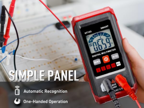 Simple Panel, Automatic Recognition, One-Handed Operation