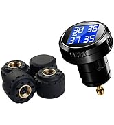 VESAFE Wireless Tire Pressure Monitoring System (TPMS) for Small Size 4-tire Vehicles, Including ...