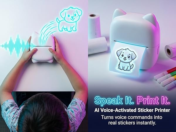 sticker printer machine