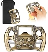 LULLEA Racing Steering Wheel Bottle Opener – Racing Car Enthusiast Gifts for Men, Dad – Bronze Ba...
