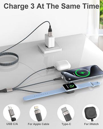 Multi charging cable