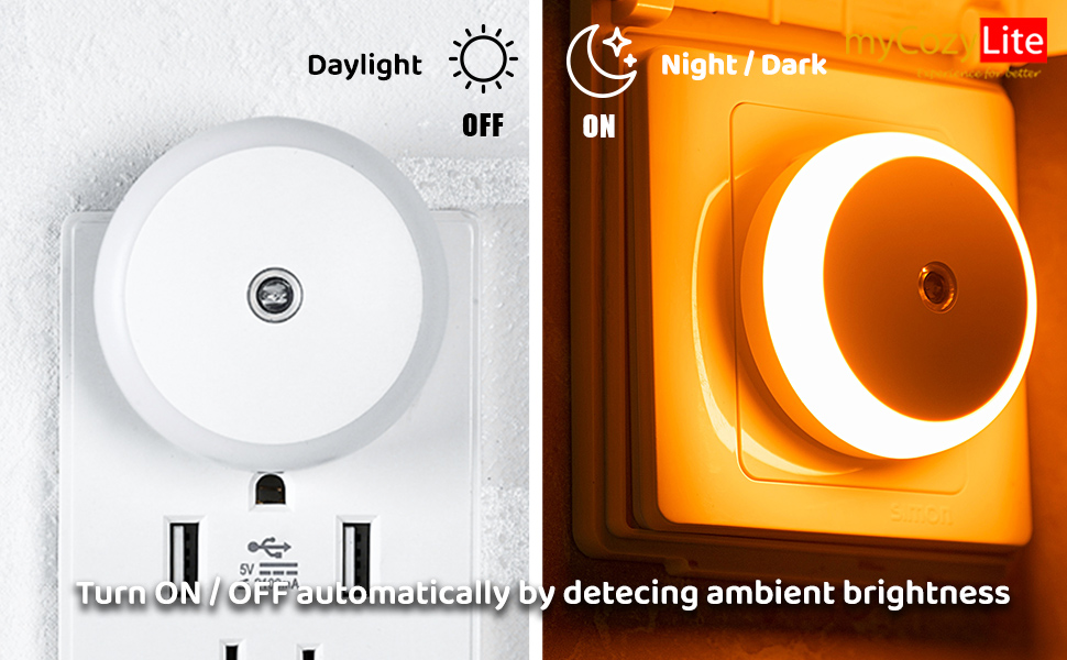 dusk to dawn night light sensor