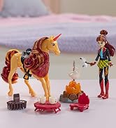 Unicorn Academy Cinder's Campfire Set, Dolls &amp; Unicorn Toys, Ages 4+ | 7 Camping Accessories &amp; Ar...