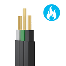 NTONPOWER Flat Plug Power Strip with 15 Ft Long Thin Flat Extension Cord, 4 Outlet 2 USB, Flat Plug