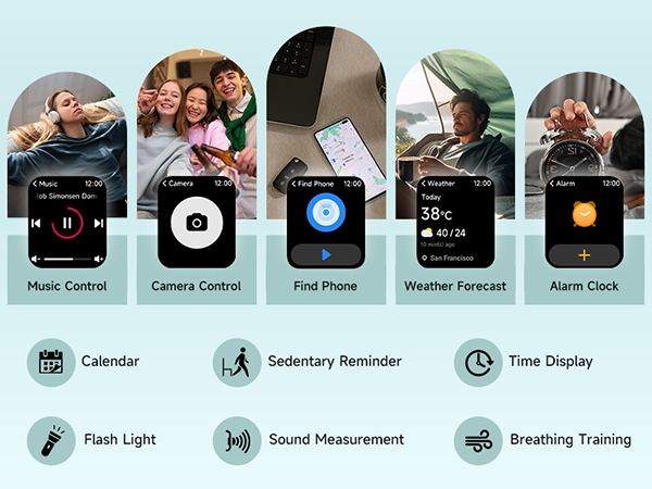 Smart Watches for Men Women Android &amp;amp;amp; iPhone, Fitness Tracker with 110+ Sports Modes