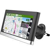SkyTitan Metal Hook Air Vent GPS Car Mount for Garmin Nuvi Drive Dezl Portable Navigator, Replace...