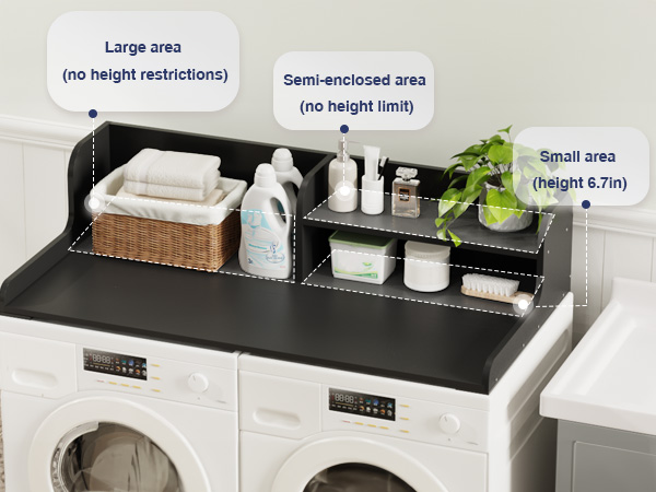 Multifunctional partition storage