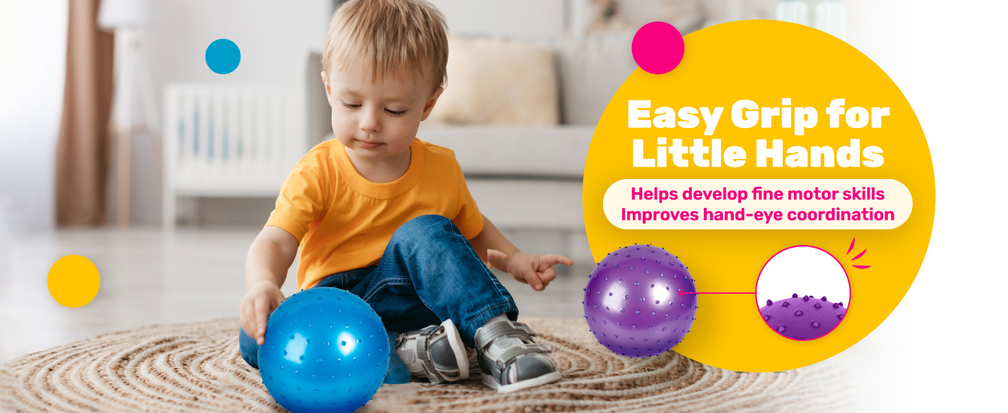 sensory balls, toddler ball, rubber ball, inflatable ball, toddler balls, pelotas para niños