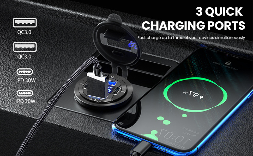 12 volt usb