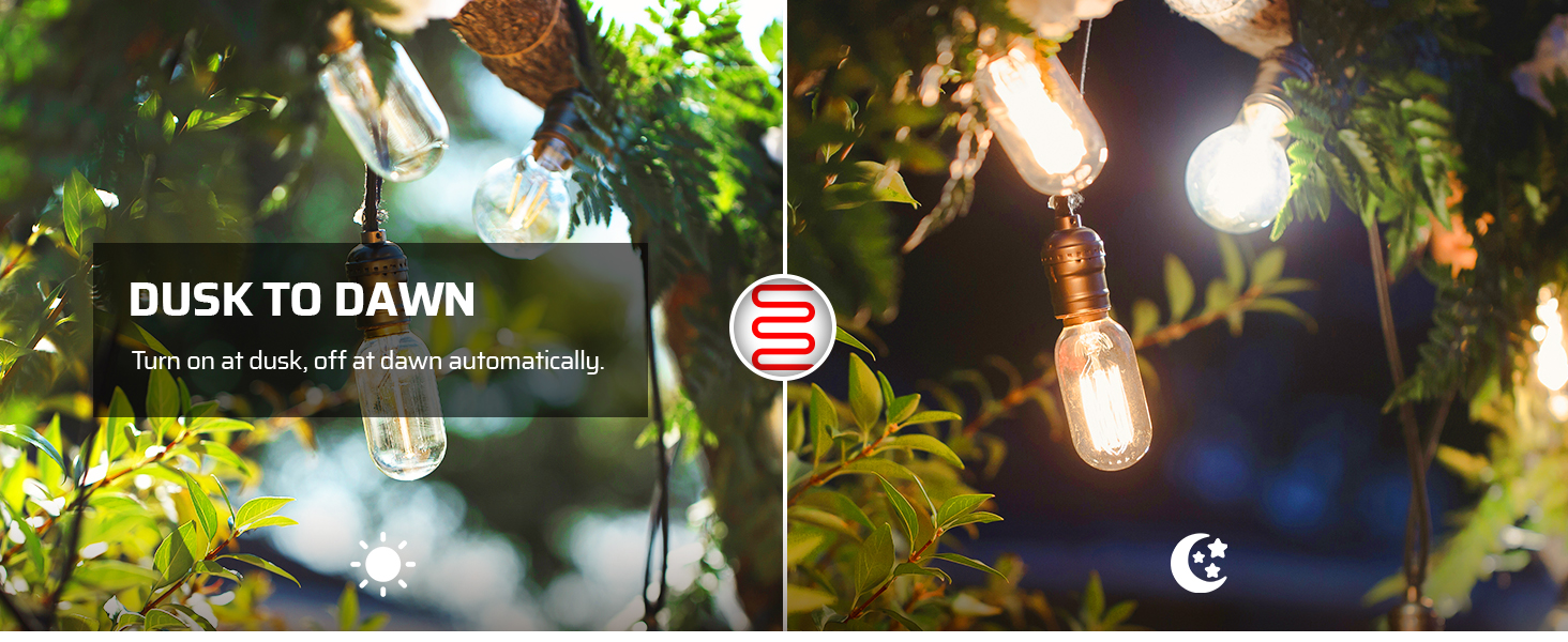 Outdoor Light Timer with Dusk to Dawn