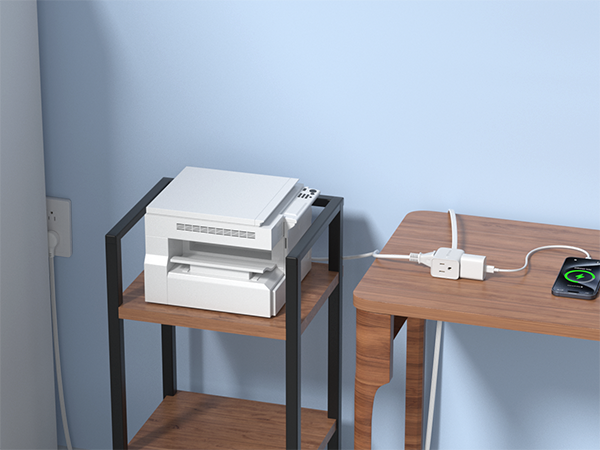 white extension cord