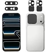 EYSOFT Front Camera Cover Compatible for iPhone 17Pro /17 Pro Max with Rear Lens Cover,Protect Pr...