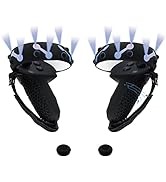 Mcbazel 1 Pair Controller Grip Cover for Oculus Quest 2, Anti-Slip and Anti-Fall Silicone Grip Pr...