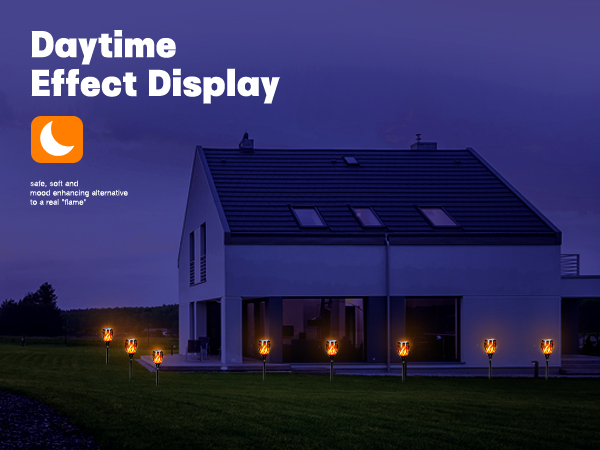 solar tiki torches