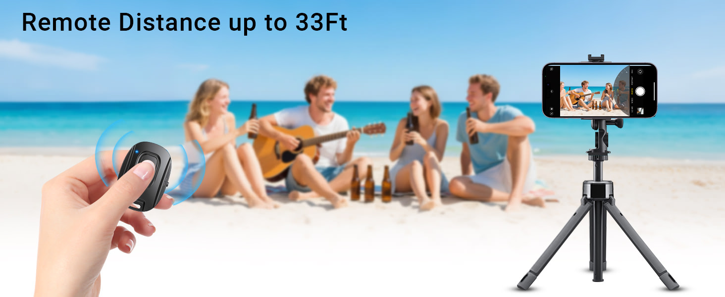 Remote Distance up to 33Ft