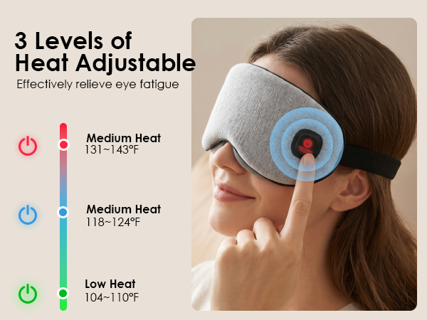 heated eye mask