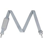 RAINYEAR 59 Inch Shoulder Strap for Bag, Adjustable Soft Padded Replacement Shoulder Strap with M...