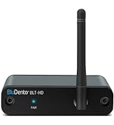 BluDento LDAC aptX HD Bluetooth 5.1 Audio Receiver, Built-in Burr Brown DAC for Analog L/R RCA Ou...