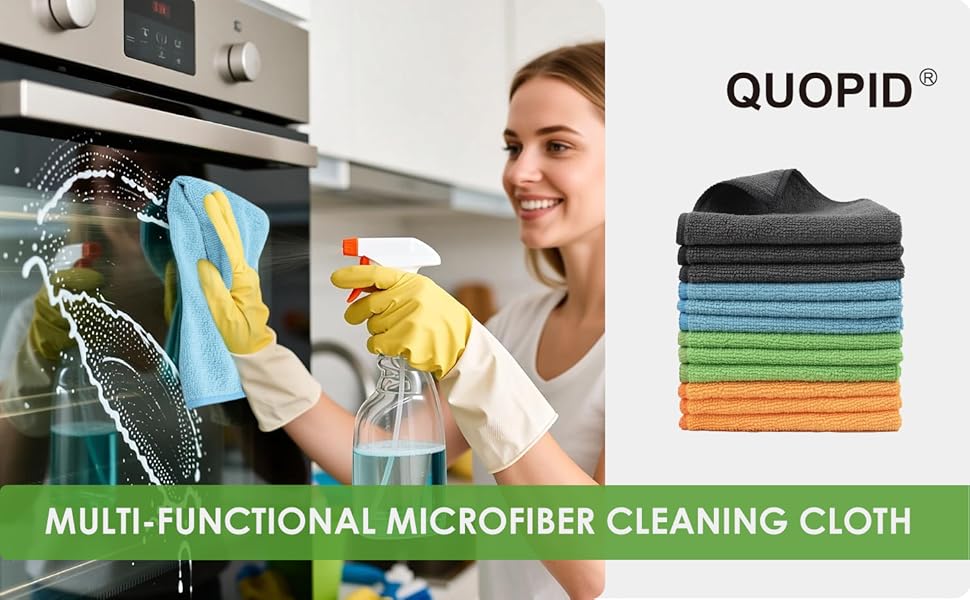 microfiber cleaning cloth 12PK