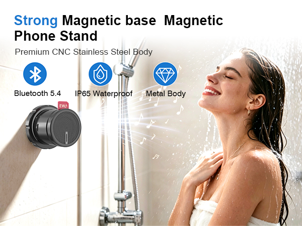 Magnetic Portable Bluetooth Speaker