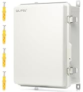 QILIPSU UL94-V0 Outdoor Electrical Box 16.4"x12.4"x7.1" Waterproof Junction Box Weatherproof PC/A...