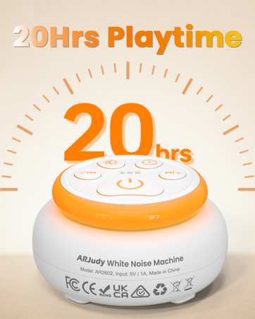 long lasting white sound machine