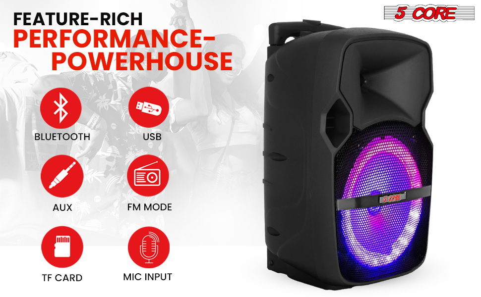 Keyword, party speaker, dj speakers