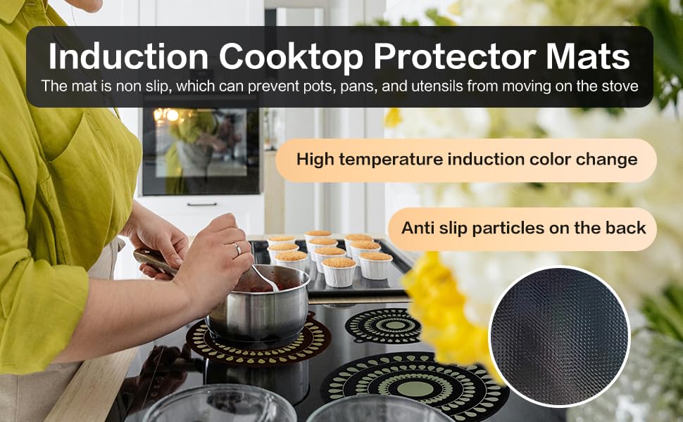 Induction Cooktop Protector Mats